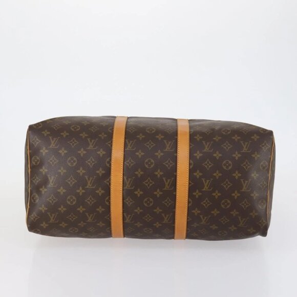 Authentic LOUIS VUITTON Monogram Keepall 50 Boston Bag bst698-112825 - Picture 6 of 16